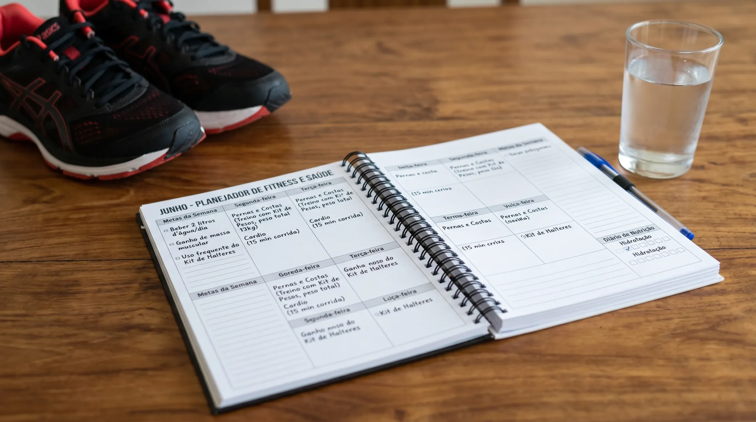 Planejamento de 30 dias para rotina de exercícios de baixo impacto 50 mais.